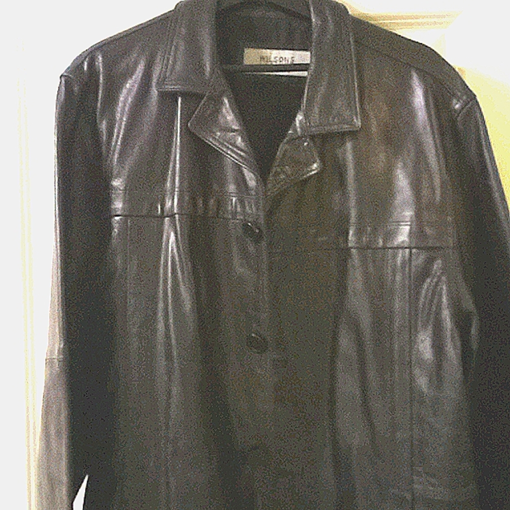 Men's Leather coat/jacket (LARGE)